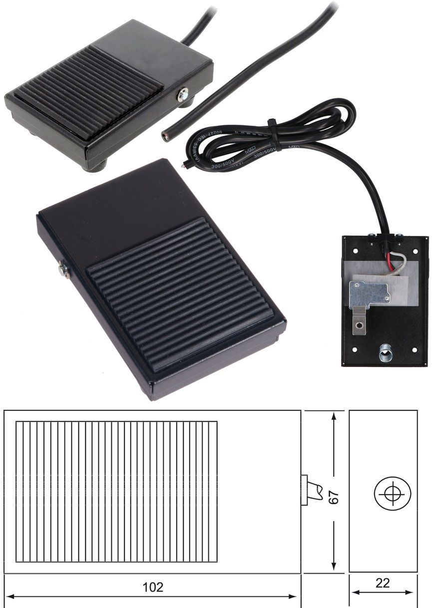 Pulsador de pedal EFSPam